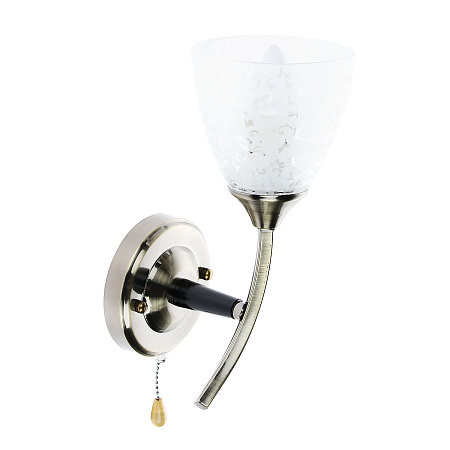 Бра K1590/1W     Кружева    1*60W E27  220V  (h=300, w=140, l=140)   VERNER LIGHTING *1