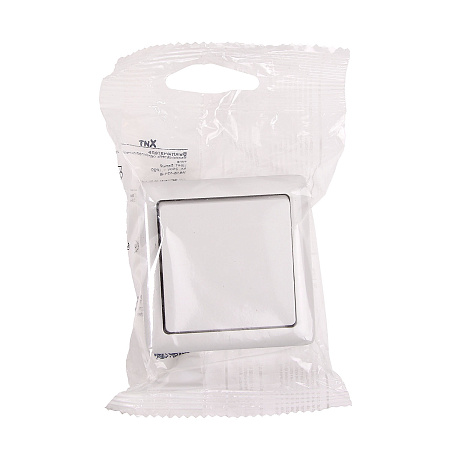 Выключатель "Хит" ОП 1кл. белый ВА16-131-б  *10/168