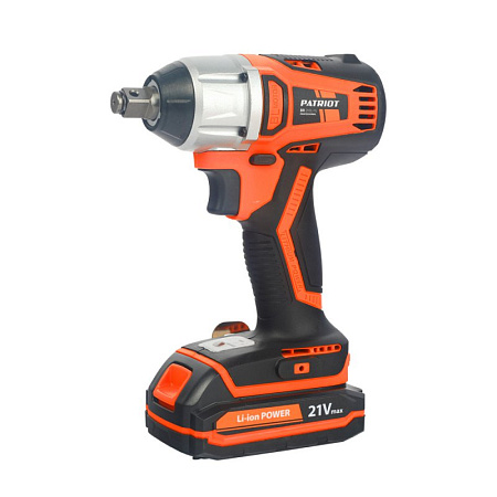 Гайковерт аккумуляторный 21В 0-2600об/мин 350Нм ударн. 2Ач 2аккум Б/Щ LI-ION BR 210Li PATRIOT *1**