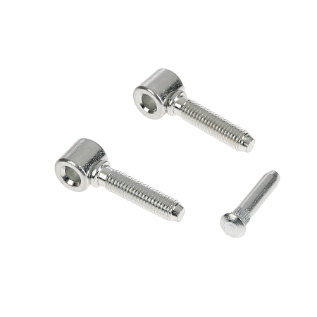 Петля ввертная ПВВ-2 цинк (индивидуальная упаковка) ДомоСтрой *1/150