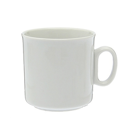 Кружка фарфор. 200мл Белая без рис. арт.6С0121Ф34 ("Добрушский фарфор") *24