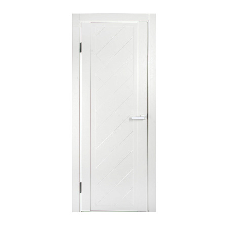 Дверь межкомнатная глухая ESTETICA 305 ПВХ Дуб Пломбир 600 мм BROZEX-WOOD *1