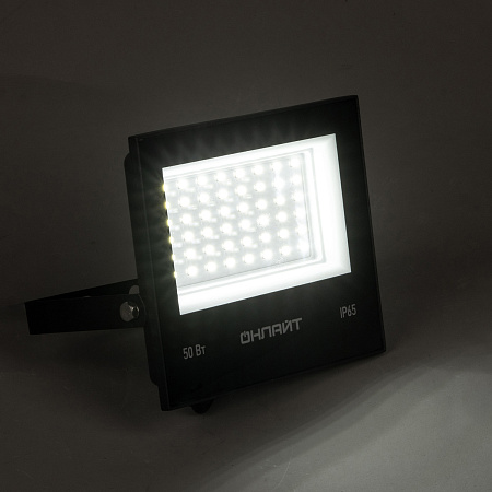 Прожектор светодиодный 50Вт 6,0K IP65 холодный Онлайт OFL-50-6K-BL-IP65-LED 71660 *1/20/40
