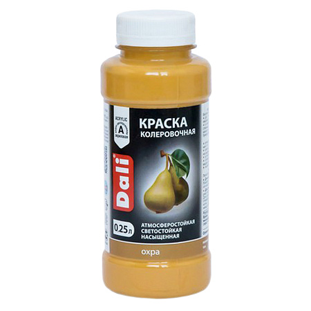 Колер краска охра 0,25 л ДАЛИ *1/12