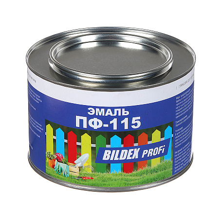 Эмаль ПФ-115 белая 1,9 кг BILDEX  *1/6/252