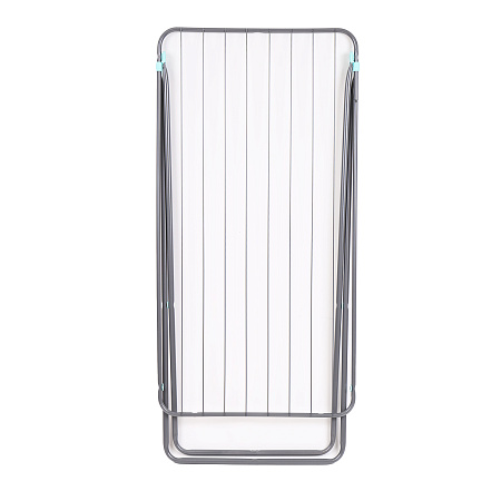 Сушилка для белья напольная "Ника" дл.суш.пол. 10м, выс.1,08м, шир.55см Серебр.(Белый) СБ3 *1/8