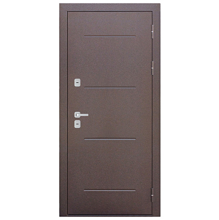 Дверь металлическая 11 см ISOTERMA Медный антик Астана Милки 960х2050 ПРАВАЯ ТЕРМОРАЗРЫВ *1
