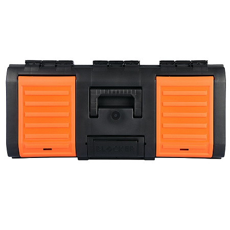 Ящик д/инструмента пластм. "Blocker Boombox 24" черный/оранжевый BR3942ЧРОР *1/4