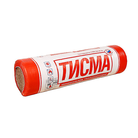 Теплоизоляция "ТИСМА TR043" минерал. (8300*1200*50/19,92м2 0,996м3) *5/40