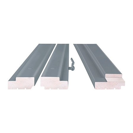 Коробка Олови М9 перекладина крашенная с фурн. Серая 7040 *10