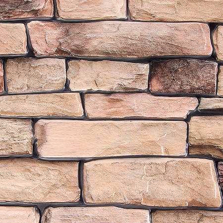 Панель стеновая ПВХ "ГРЕЙС" Сланец натуральный (980*498 мм) *10