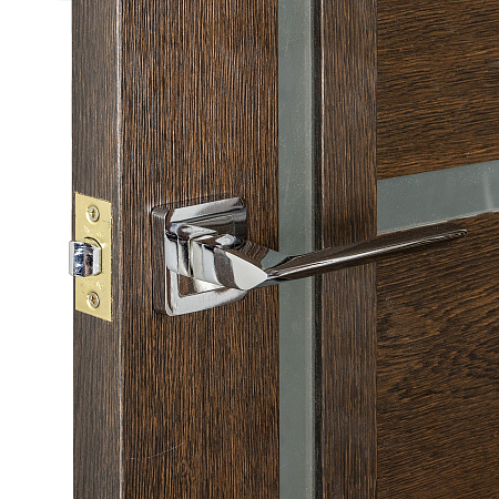 Дверь межкомнатная остеклённая ЦАРГИ ПВХ COMFORT-6 Кедр Венге 3D 700мм BROZEX-WOOD  *1