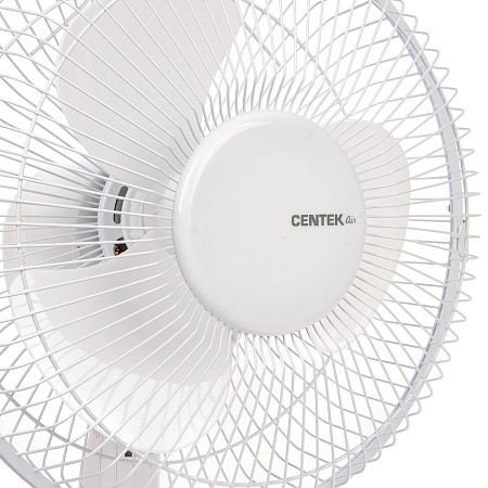 Вентилятор настольный Centek СТ-5006 White 25Вт, d=23см, 2 скорости *1