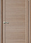 Дверь межкомнатная глухая ЦАРГИ COMFORT-1 Лиственница КАКАО 3D 600мм BROZEX-WOOD *1
