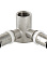 Тройник с креплением 16*1/2"(Ø20) пресс/мама VALTEC 234 *1/10