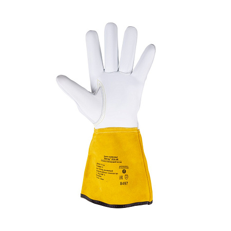 Краги сварщика кожаные мягкие ЭЛИТ КСА-01 FoxWeld*1/12/120