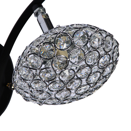 Бра N2281/1W ВК+CH E27 1*40Вт (200*200*130)  VERNER LIGHTING *1