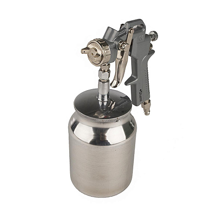 Краскопульт пневмат. бак нижний 1,0л сопло 1,5мм 4 бар Рапид 1710-01-10 STURM *1/10