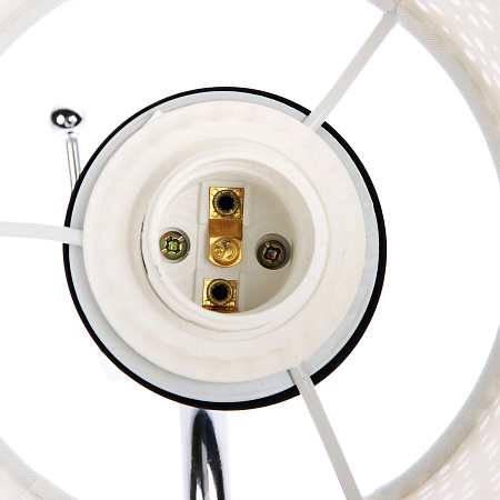 Бра N1944/1W BK+CH E27 1*40Вт (250*280*160)  VERNER LIGHTING *1