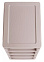 Комод пластм. "Luxe" 4 ящика выс.690мм, шир.300мм, гл.385мм св.Бежевый 433246734 ("Бытпласт") *1