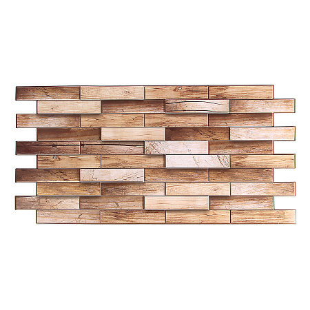 Панель стеновая ПВХ "ГРЕЙС" Дерево Орех (980*480 мм) *10