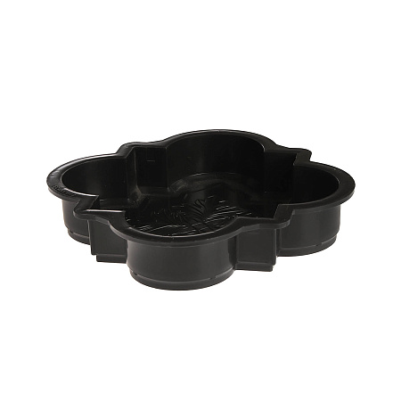 Форма для тротуарной плитки "Клевер Краковский Шагрень" малый 24 х 24 х 4 см Ф11023  *10/1500