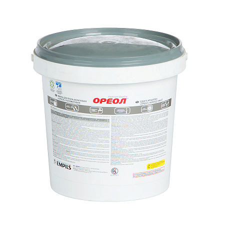 Эмаль акриловая для пола золотисто-коричневая полуматовая 0,9 кг Ореол *1/6/588