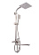 Смеситель д/ванны со стойкой для душа + ручной и тропический душ Fmark FS8145-35 *1
