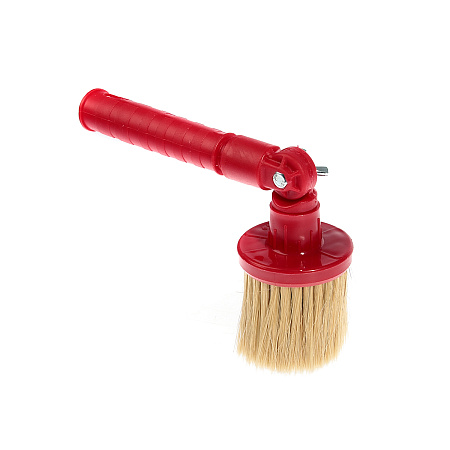 Кисть круглая "Мастер" КМ-65 (с изгибателем) натуральная щетина пластиковая ручка Акор *1/32