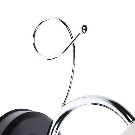 Бра N1944/1W BK+CH E27 1*40Вт (250*280*160)  VERNER LIGHTING *1