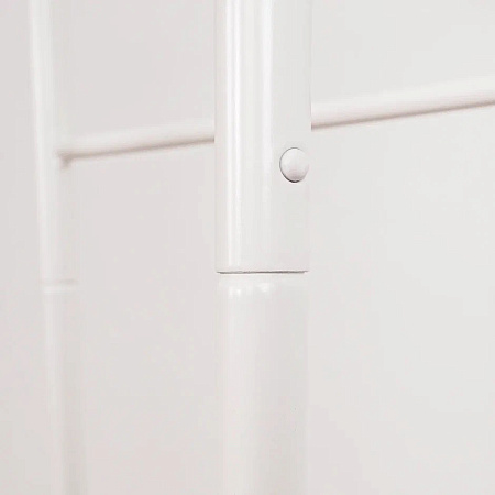 Вешалка напольная с перекладинами "Костюмная" "Стиль 3", шир.0,47м, выс.1,08м Белый ВНП 300 Б  *1