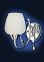 Бра N0309/1W       1*60W  E27, 220V VERNER LIGHTING *1