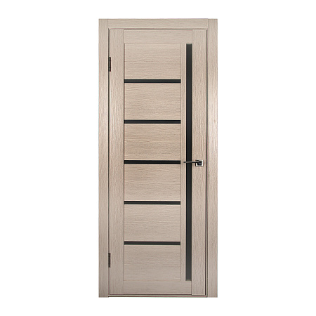Дверь межкомнатная остеклённая ЦАРГИ COMFORT-6 Лиственница КАПУЧИНО 3D 700мм BROZEX-WOOD *1