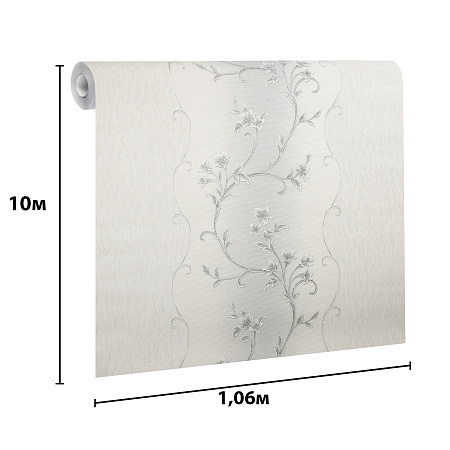 Обои флиз "HomeColor"   PROTECT-CASA (сер.) HC31235-14a 1,06*10м *1/8