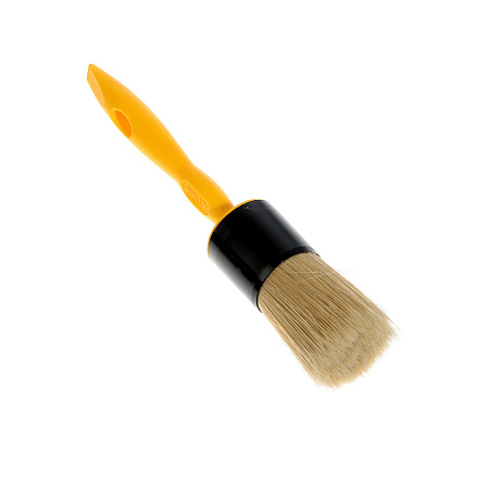 Кисть круглая "Эксперт" КР-40 натуральная щетина пластиковая ручка Акор *5/105