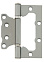 Петля без врезки 100*75*2,5мм ХРОМ сатинированный  B2-CRS Code Deco *1/25/100