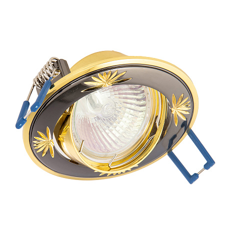 Светильник встраиваемый  СВ 03-05 MR16 50Вт G5.3 мульти/зол. TDM SQ0359-0054 *1/10/50