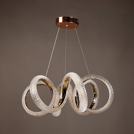 Люстра 9232/140W Gold  530 мм 3 реж., пульт S=20м2  VERNER LIGHTING *1