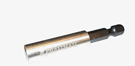 Адаптер для бит  75мм магнитный хвостовик 1/4" (BH075SS14001) NovoCRAFT *1/25