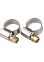 Хомут BROZEX 08-12мм нерж., 1/2"  (2шт) *10