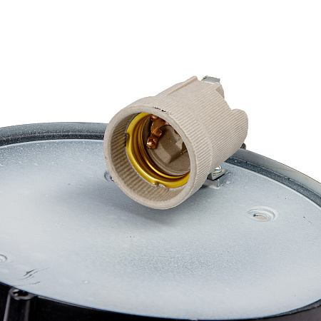 Светильник накладной 60Вт круг с реш. черный НПБ1302 TDM SQ0303-0033 *1/12