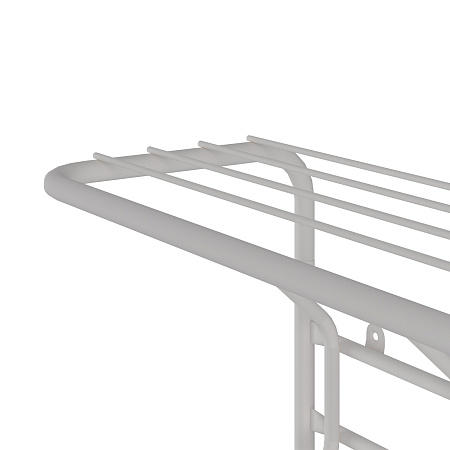 Вешалка настенная с полкой 600х300х200мм Белый ВСП 6 Б ("ЗМИ") *1