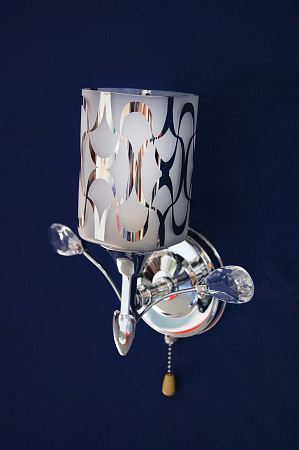 Бра K1676/1W   AB   Зигзаг   1*60W E27  220V  2 сорт