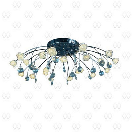 Люстра Амелия хром 21*20W G4  12V  S=28м2  360010431 *1