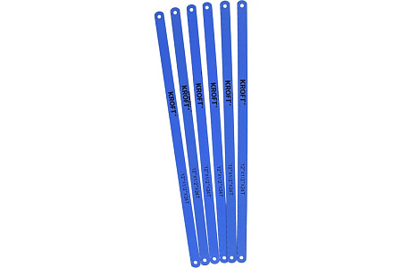 Полотно ножовочное по металлу 300x12x0,5мм (блистер 6шт) арт.202014 KROFT *1/10/100