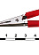 Зажим "крокодил" ЗК 10А 50мм красный (10шт) TDM SQ0541-0009  *1/10/200