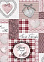 Клеёнка на нетканой основе "Dekorama" 176А "Сердечки и кружева" на розовом шир.1,40м *20м