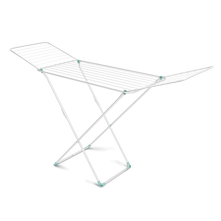 Сушилка для белья напольная "Ника" дл.суш.пол.20м, выс.1,1м, шир.54см Серебр.(Белый) СБ2 *1/6/84