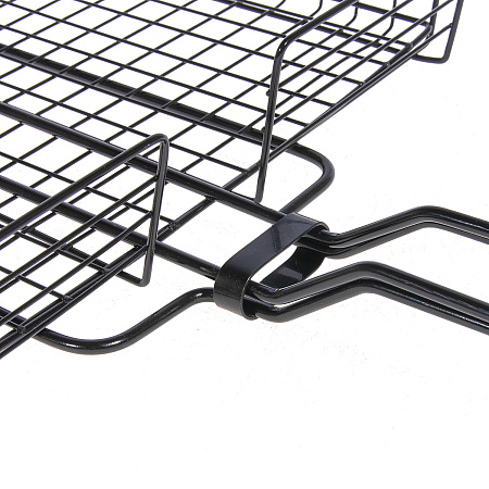 Решетка для "барбекю" 55х31х24 глуб. 6 см, черная, антипригарное покрытие G1-02N *1/16