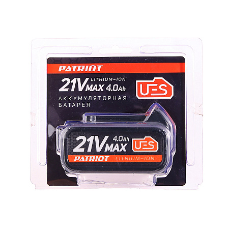 Батарея аккум. 21В 4,0Ач LI-ION PB BR 21V(Max) Li-ion 4.0Ah Pro UES к инструменту PATRIOT *1/20